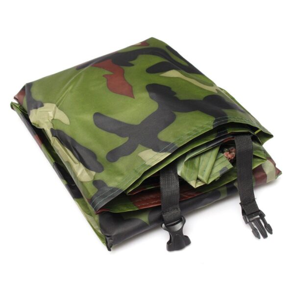 Camouflage Color Waterproof Motorcycle Rain Cover - Image 5