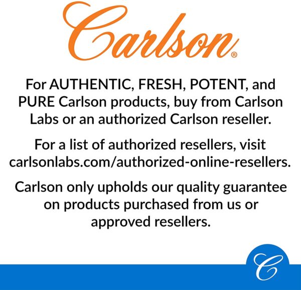Carlson – Maximum Omega 2000, 2000 mg Omega-3 - Image 6
