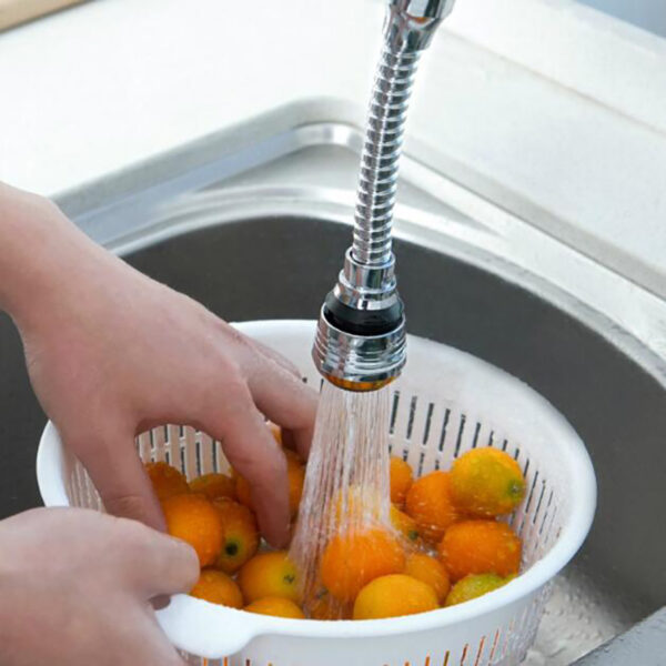 360 Rotatable Bubbler High Pressure Nozzle Filter Tap Adapter - Image 4