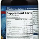 Carlson – Maximum Omega 2000, 2000 mg Omega-3 - Image 3