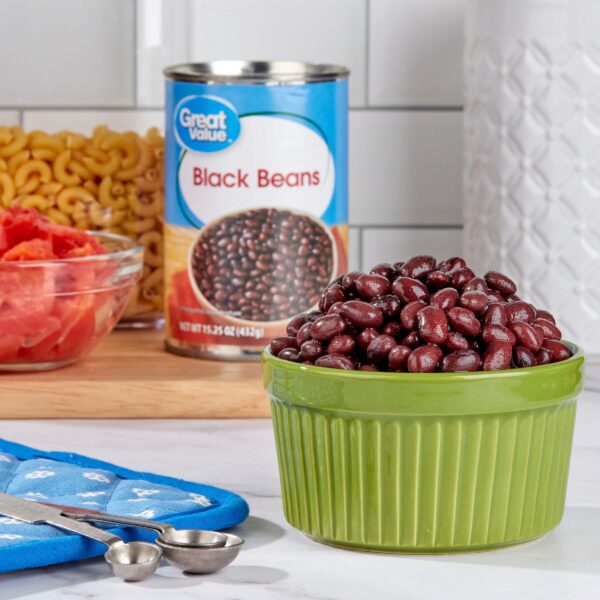 Great Value Black Beans, 15 oz Can - Image 2
